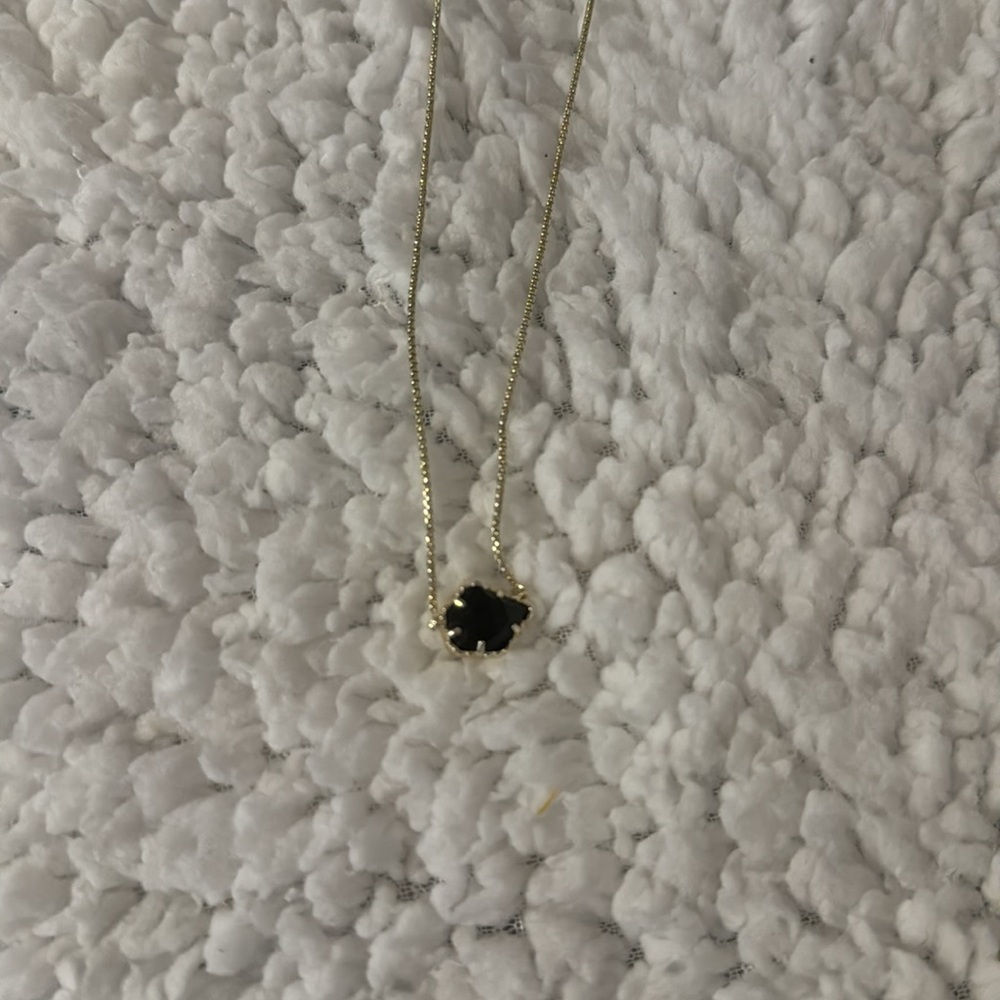 Kendra Scott Black Tessa Necklace - Picture 3 of 3